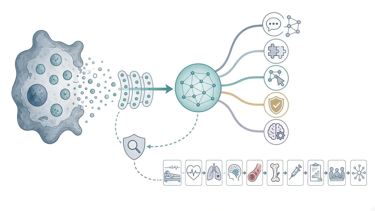 AI-generated editorial illustration: An AI Competency Framework for Emergency Medicine: A Multiphase Consensus Process